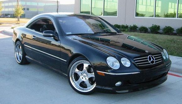 2001 CL500

Auto Couture 'Indicator' 20x9, 20x10 
Auto Couture Body Kit

pic from 2002