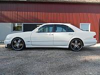 Mercedes E55 Amg Supercharger ( White Lady)