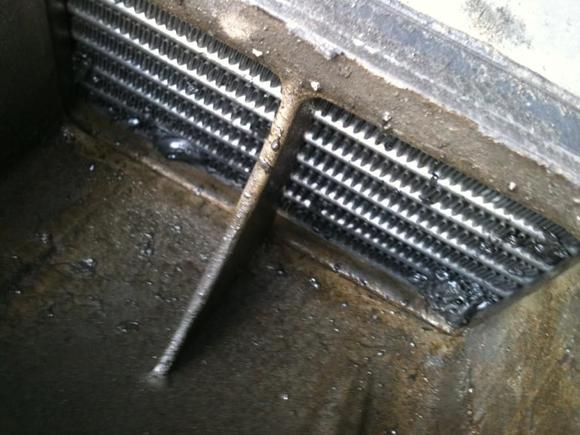 clogged intercooler