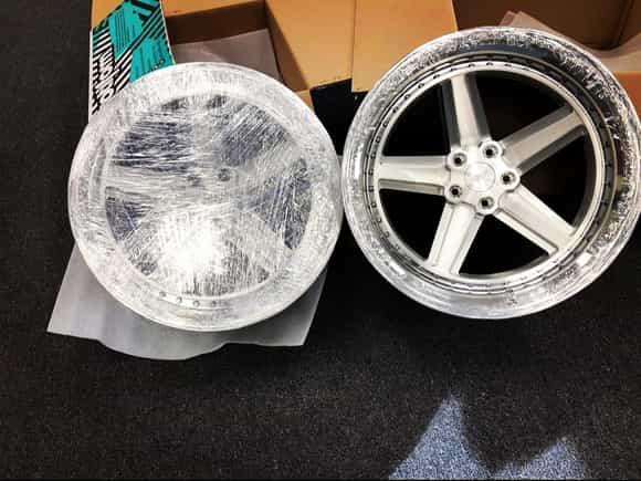 Wheels finally getting wrapped up to be shipped! I never thought 12 weeks would be so agonizing!