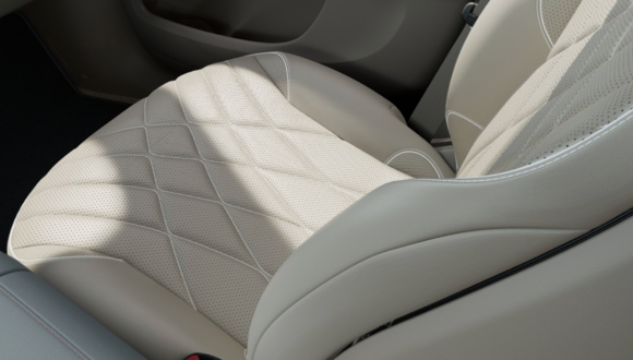 Nappa leather EQS SUV seats