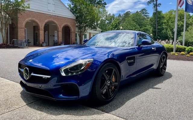 2016 Mercedes-Benz AMG GT S - 2016 AMG GTS Brilliant Blue, Carbon Ceramic Brake, Burmester, 8370 Miles - Used - Williamsburg, VA 23185, United States