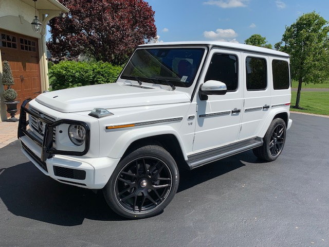 2019+ Mercedes Benz G-Wagen W463A Front Bumper Cover Kit for G550 (When OEM  Brush Guard/Bull Bar is removed) Brush Guard Delete Kit