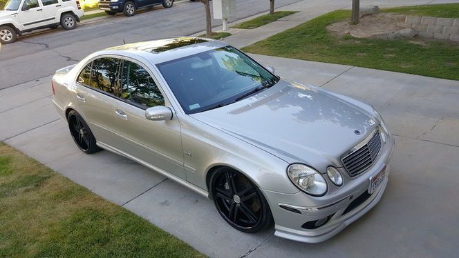 2004 Mercedes-Benz E55 AMG - 04 E55 AMG with 80k miles - Used - VIN WDBUF76J44A401428 - 80,700 Miles - 8 cyl - 2WD - Automatic - Sedan - Silver - West Jordan, UT 84081, United States