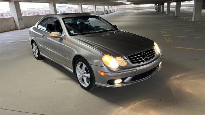 2003 Mercedes-Benz CL55 AMG - 2003 Mercedes Benz CLK 55 AMG - Used - VIN WDBTJ76HX3F054101 - 95,000 Miles - 8 cyl - 2WD - Automatic - Coupe - Silver - Dallas, TX 75001, United States