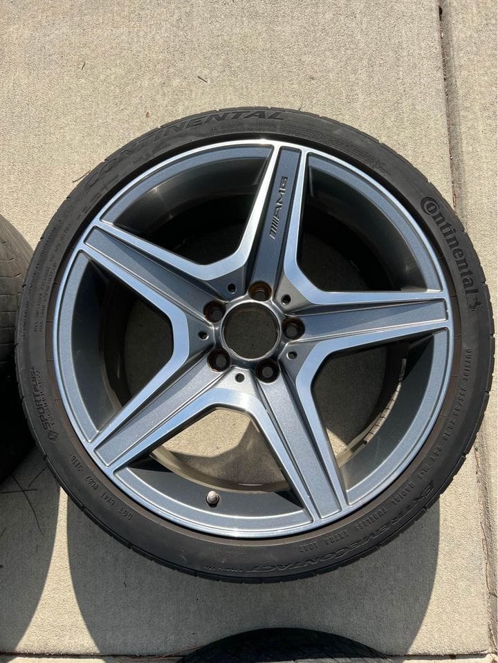 Wheels and Tires/Axles - OEM 18" Wheels and "Tires" w204 C63 - Used - 2008 to 2014 Mercedes-Benz C63 AMG - Charlotte, NC 28202, United States