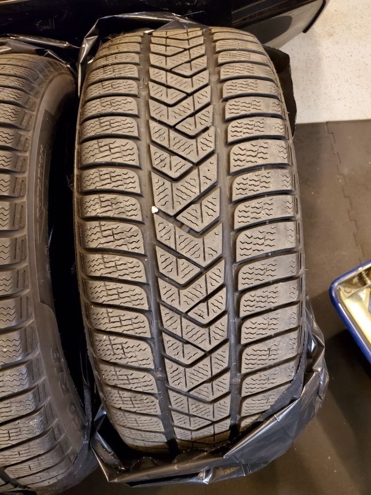 Wheels and Tires/Axles - Pirelli 18" SottoZero 3 Winter Tires - 245/50R18 - Used - All Years Any Make All Models - Huntington, NY 11743, United States