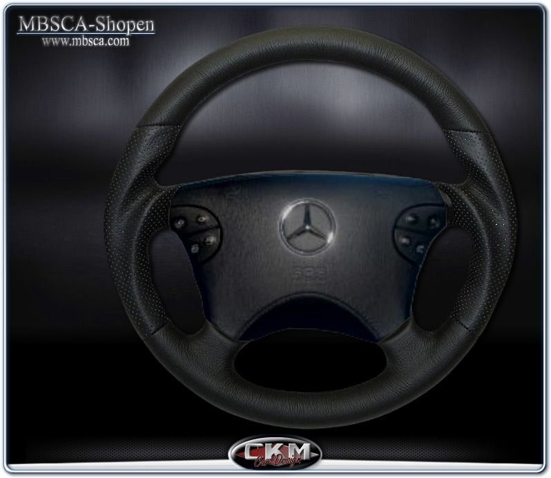 Steering/Suspension - BRAND NEW W210,W208 Black Leather "Sport" Steering Wheel - New - 2000 to 2002 Mercedes-Benz E55 AMG - 2000 to 2002 Mercedes-Benz CLK55 AMG - Gulf Breeze, FL 32561, United States