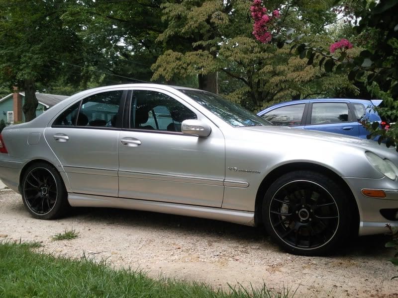 Wheels and Tires/Axles - Mercedes 5x112 wheels & tires - Used - 2002 to 2004 Mercedes-Benz C32 AMG - Wheaton, MD 20902, United States