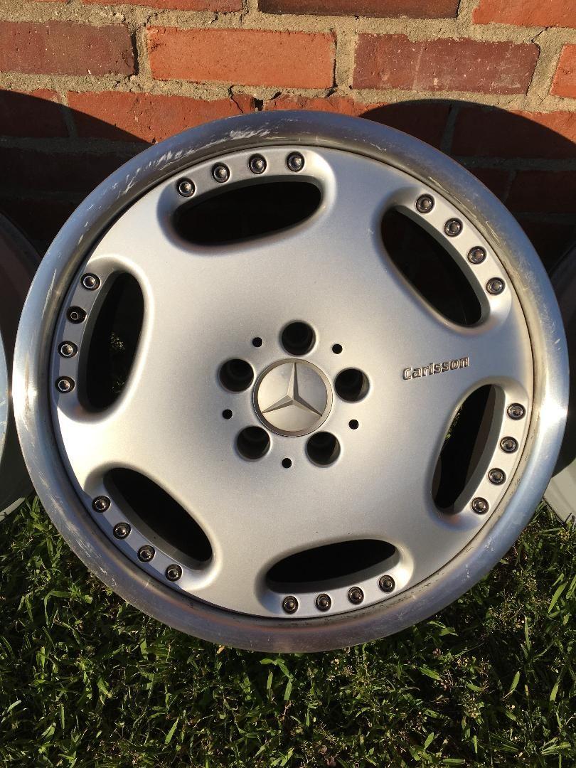 Wheels and Tires/Axles - Carlsson 2/6 18x8.5 et35 2 piece square set of wheels - Used - Norwalk, CT 06854, United States