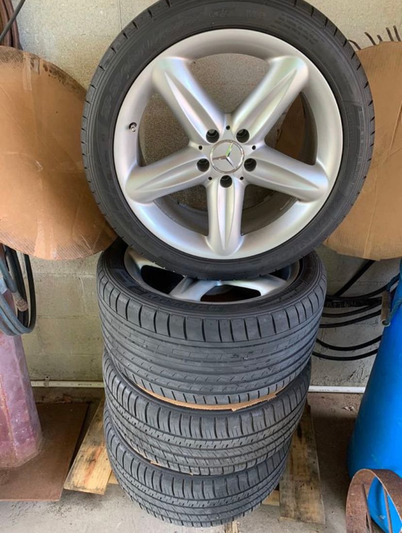 Wheels and Tires/Axles - 18" OEM Mercedes Wheels SL500 - Used - All Years Any Make All Models - Boca Raton, FL 33434, United States