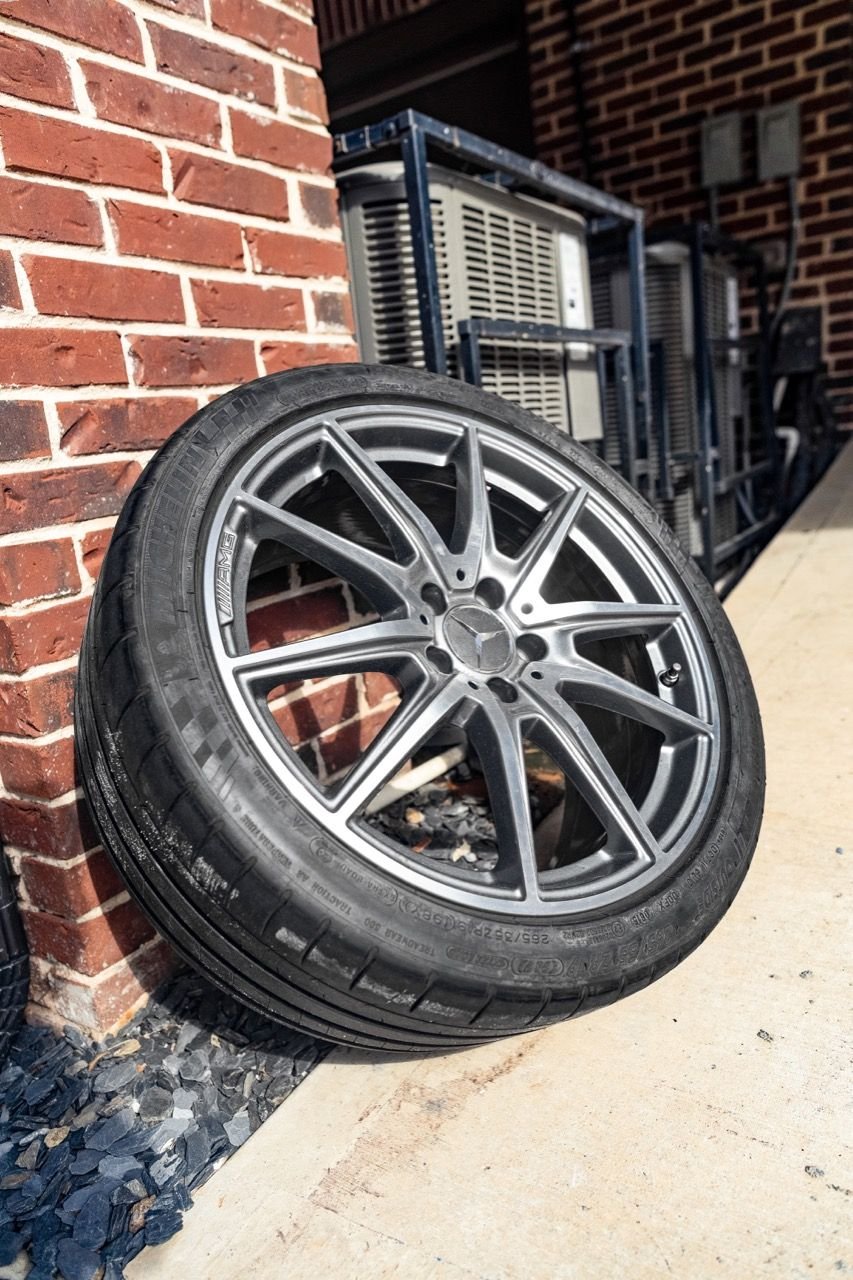 Wheels and Tires/Axles - 4 hardly used 2016 GTS AMG factory wheels and tires. - Used - 2016 to 2017 Mercedes-Benz AMG GT S - Atlanta, GA 30312, United States