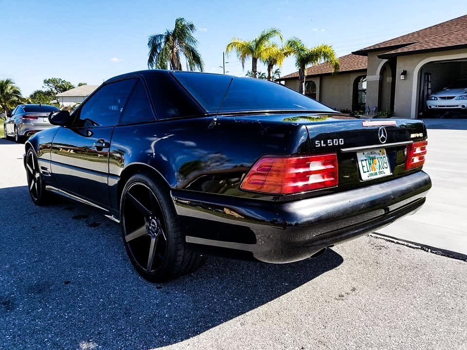 1999 Mercedes-Benz SL500 - Black/Black 1999 SL500 Sport - Used - VIN wdbfa68fxxf183111 - 135,300 Miles - 8 cyl - 2WD - Automatic - Convertible - Black - Cape Coral, FL 33990, United States
