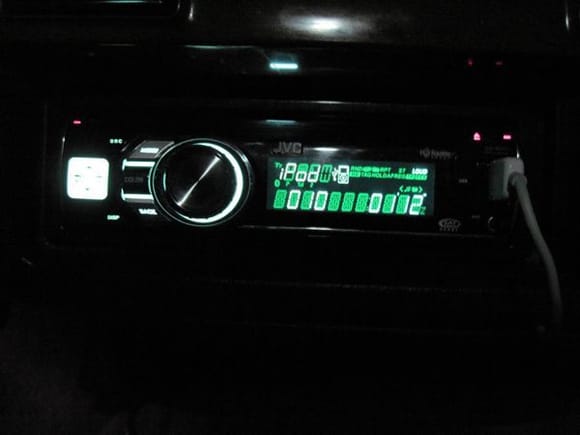 Head unit (color matched to Grand Marquis' clock)