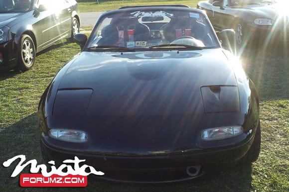 Shuiend tracking his Mazda Miata @ Carolina Motorsports Parkway