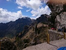 In the meantime on the south side of the alps a friend was having a better time on the Passo di Maniva.