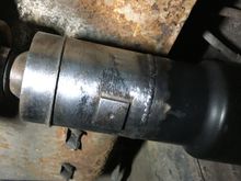 Welded a single piece driveshaft from parts of a stock e38 two piece driveshaft.