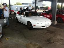 Miata @ Thunderhill - Pit Stop