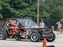W8LOSS Miata at Autocross during summer 2018