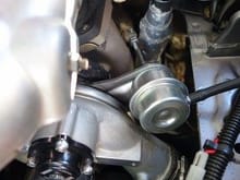 Modified Ford XR6 wastegate actuator