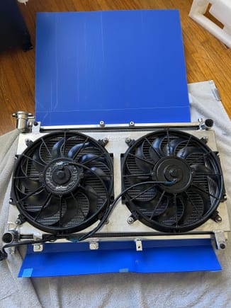 Fit my old fans to it without much issue — might go back to stock fans, not sure yet 