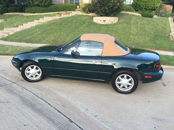 My first Miata 1991 with a 1.8 swap