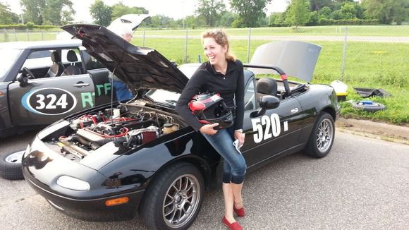 GF at her frist AutoX