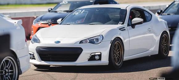 Sitting pretty before it's first time out on our most legit road track in MN