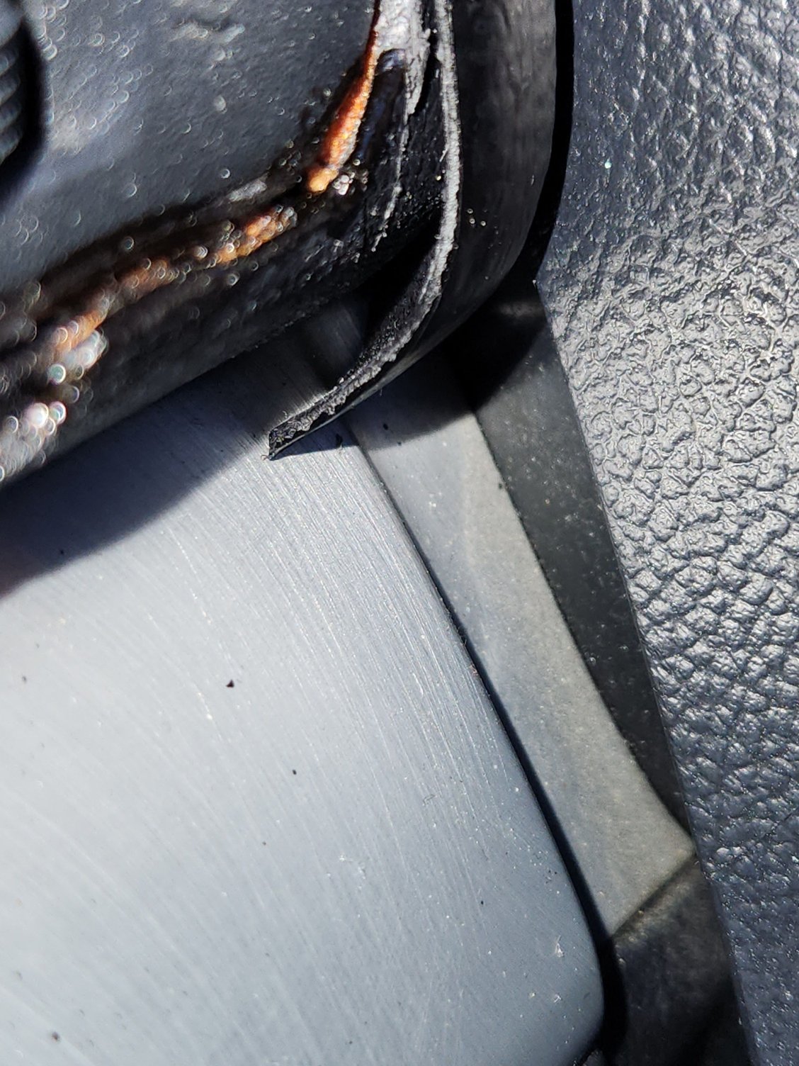 part too long , bulges , needs to be cut