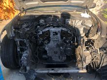 Whole front off 