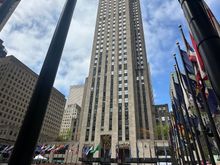 Rockefeller Center (where the Christmas tree is set up)