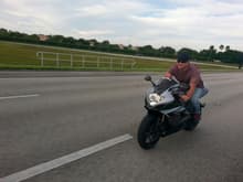 Riding out on my other &quot;G&quot;. Suzuki GSXR 1000