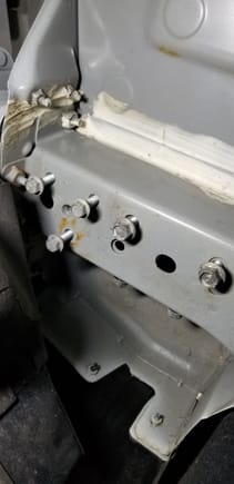 The few bolts for the tie down have a place for salt to creep around and start rust.