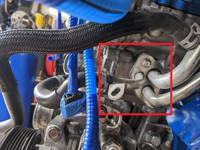 Q50 Oil Cooler on a G37 MyG37