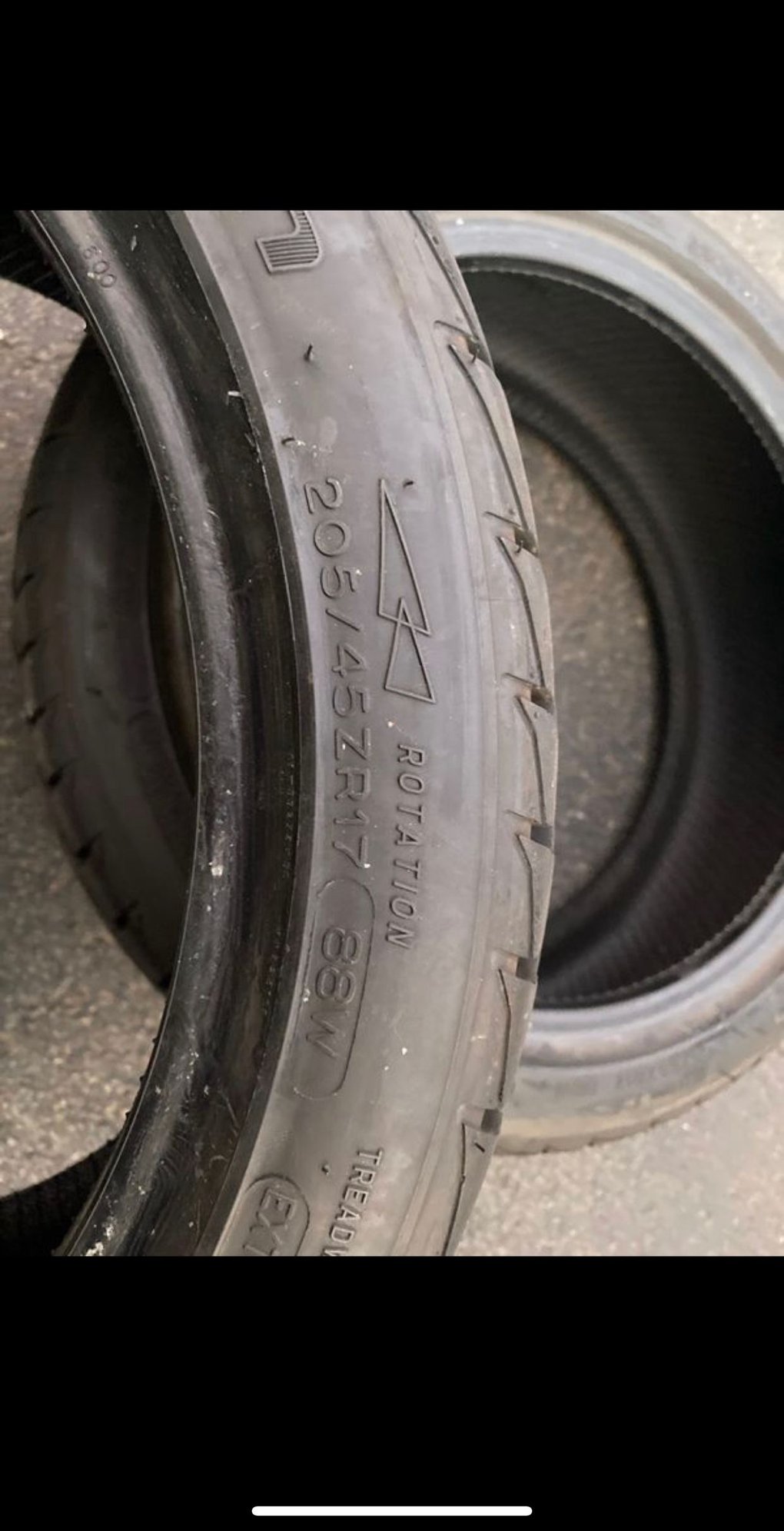 Wheels and Tires/Axles - 205 45 17 BF Goodrich G force sport comp 2 - Used - Bethel, CT 06801, United States