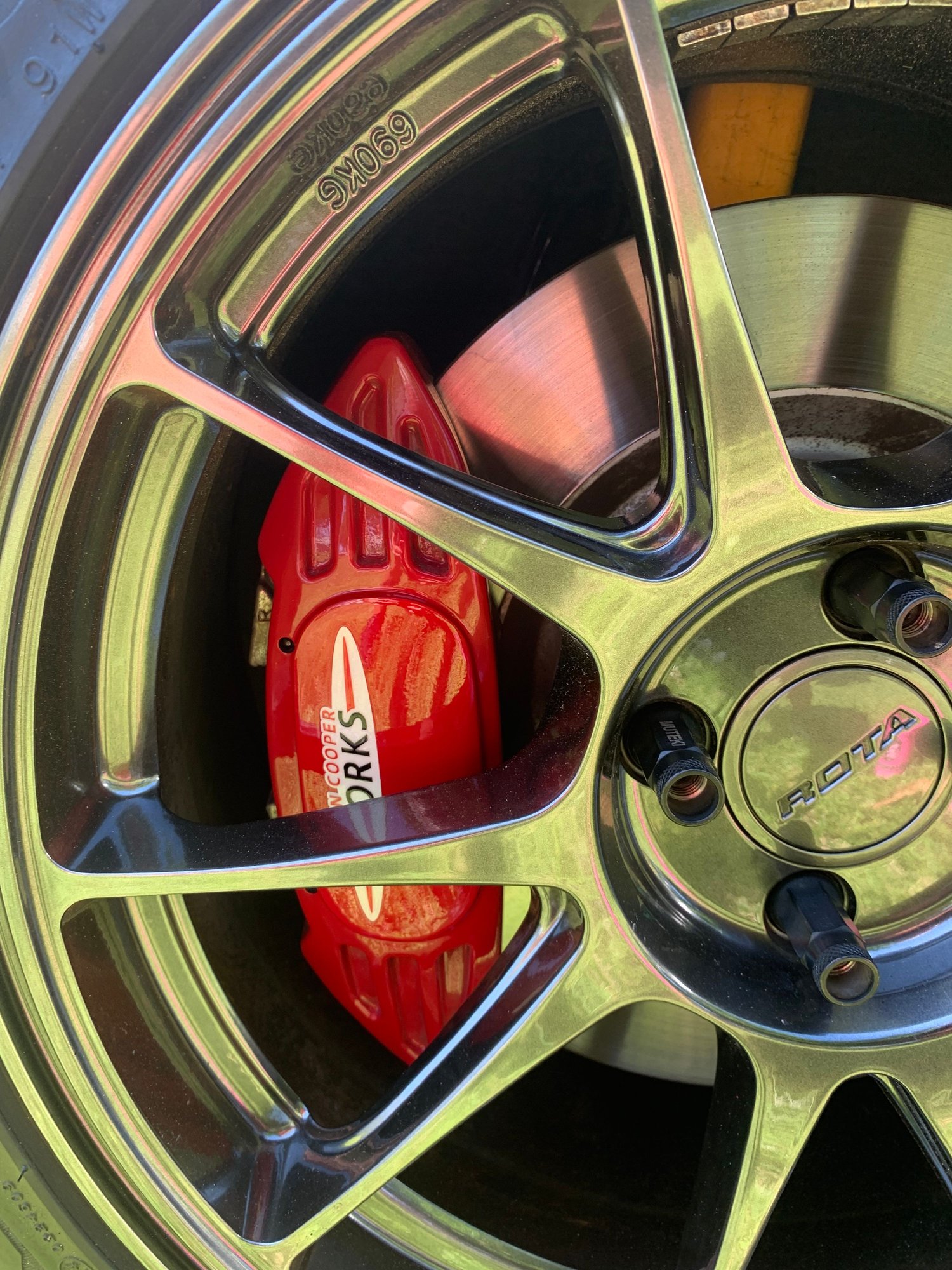 Brakes - JCW Brake Caliper Decals for Brembo Brakes - New - 2007 to 2013 Mini All Models - Hollywood, FL 33019, United States