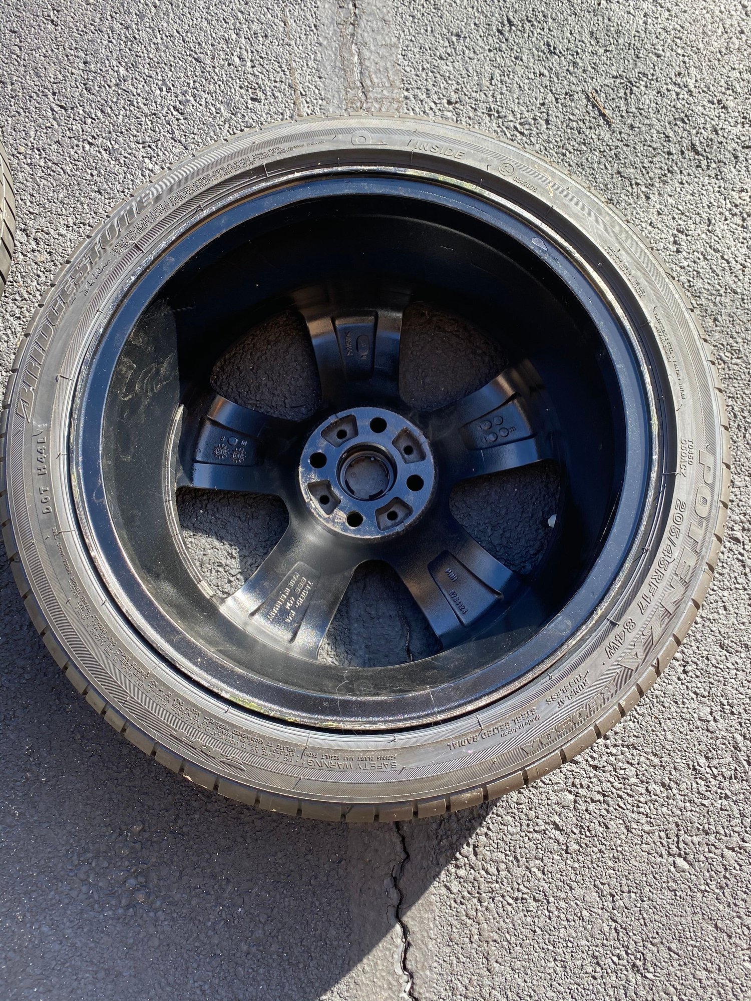 Wheels and Tires/Axles - Set of five R111 wheels and tires 205/45R17 - Used - 2009 to 2015 Mini R57: "Mk II" Mini Convertible - Stockton, NJ 08559, United States