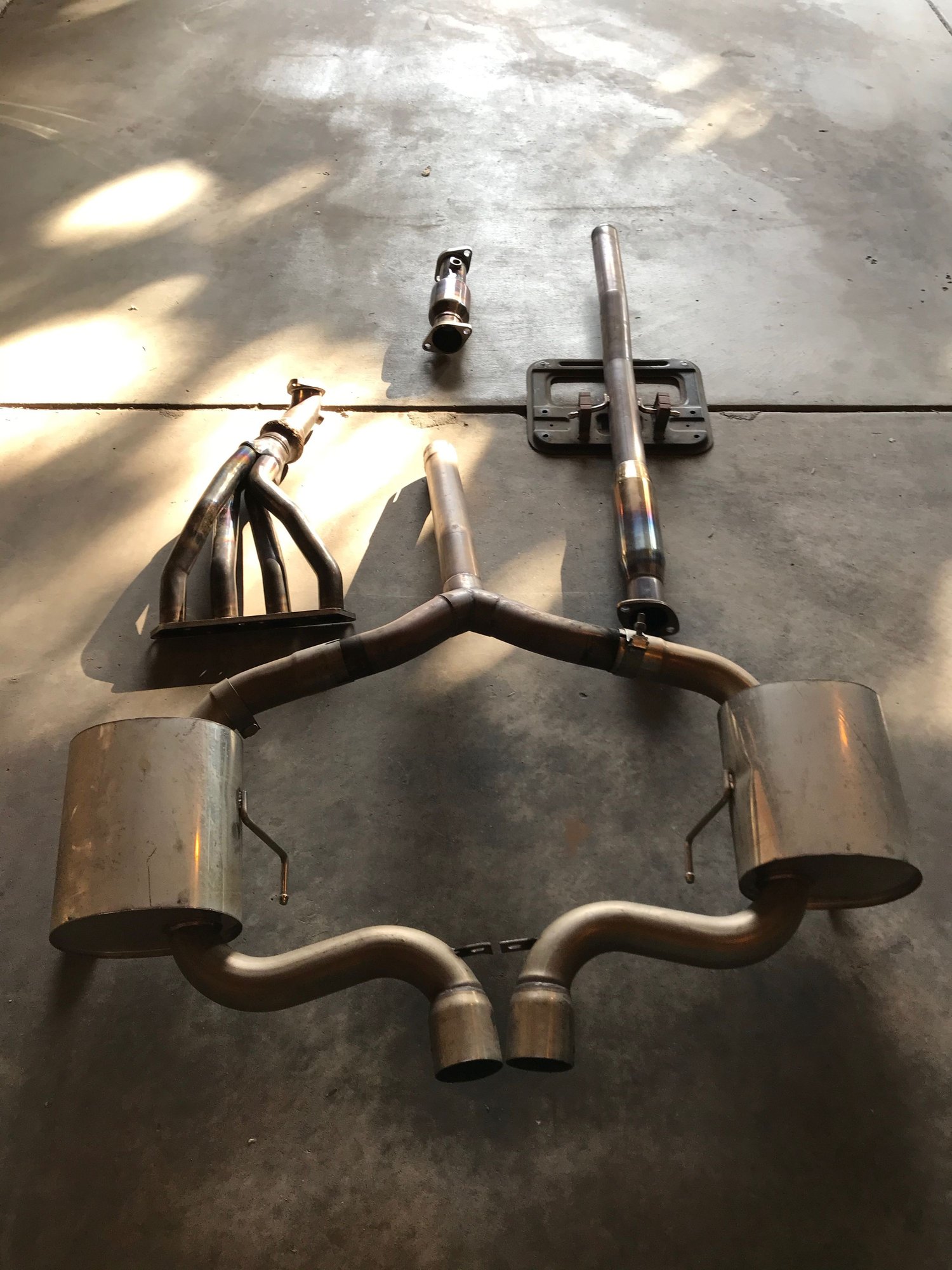 FS R53 exhaust catback + header North American Motoring