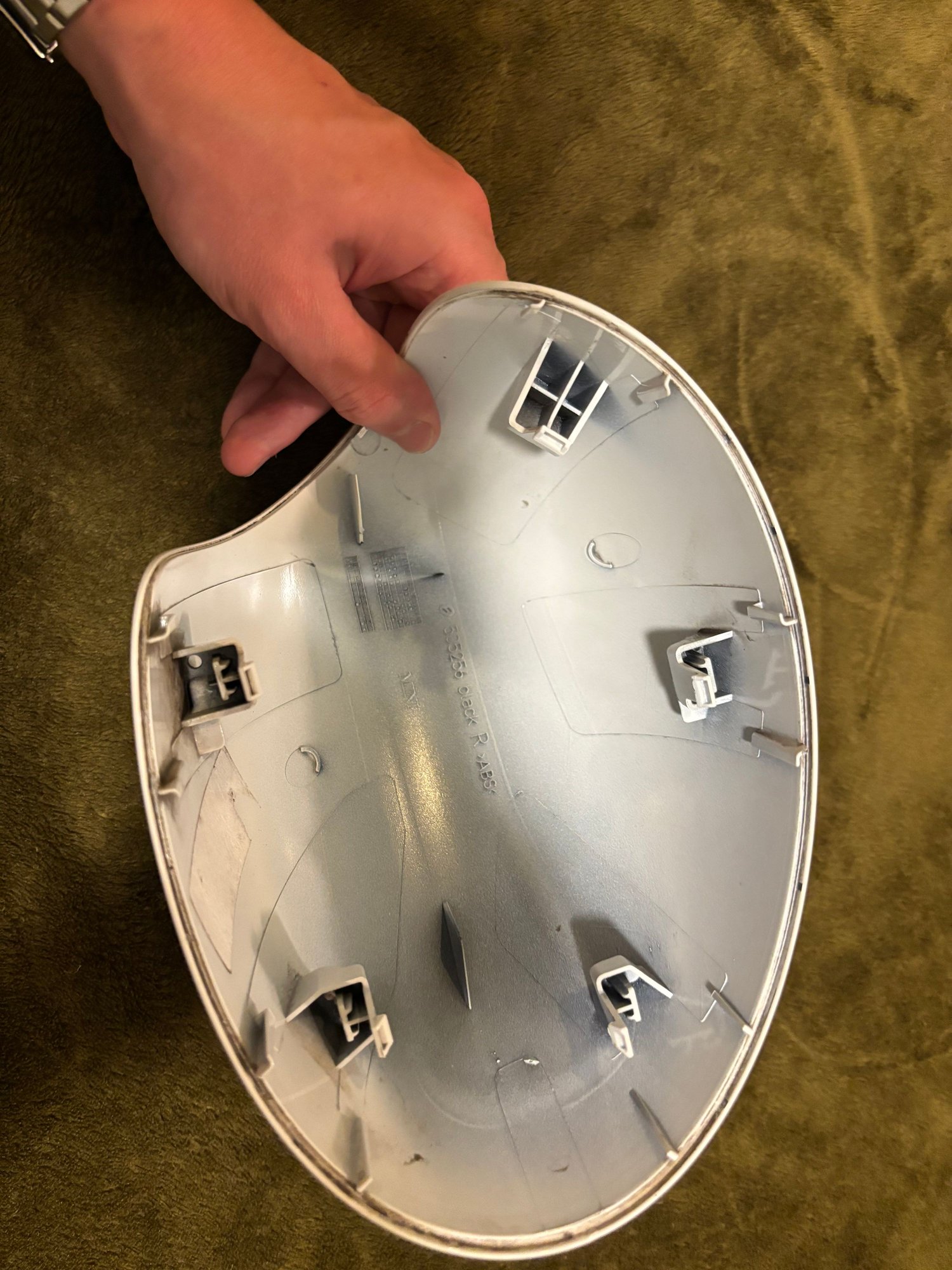Exterior Body Parts - White Power Folding Side Mirror Covers (R56& more) - Used - All Years  All Models - Middletown, CT 06457, United States
