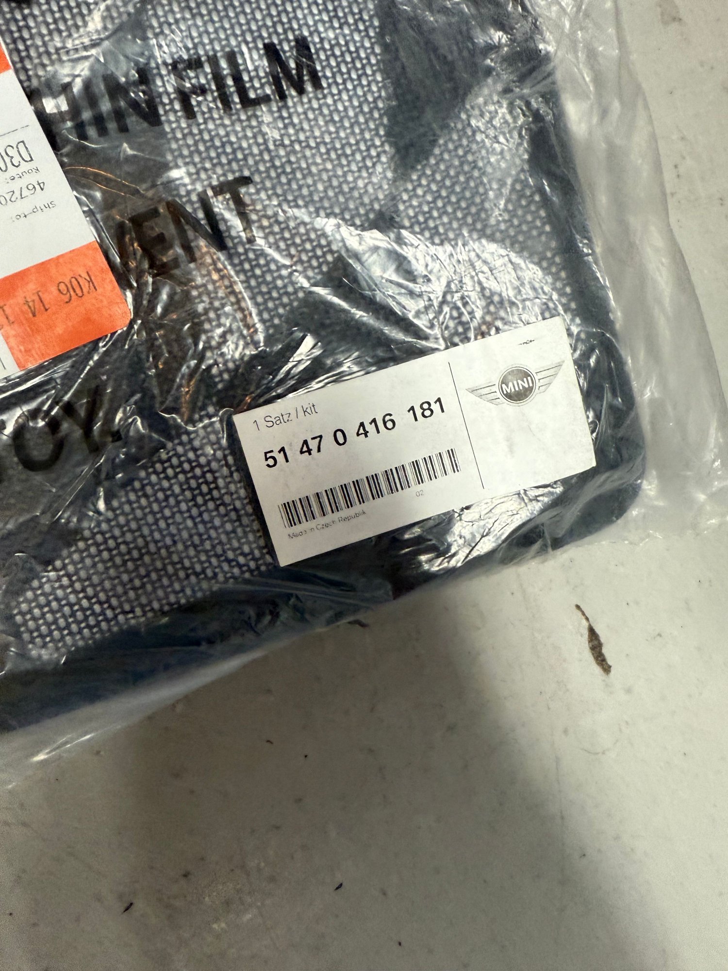 Interior/Upholstery - Brand New R56 JCW Checkered Floor Mats in the wrapper. - New - 2007 to 2013 Mini R56: "Mk II" Mini Hatch/Hardtop range - Hollywood, FL 33019, United States