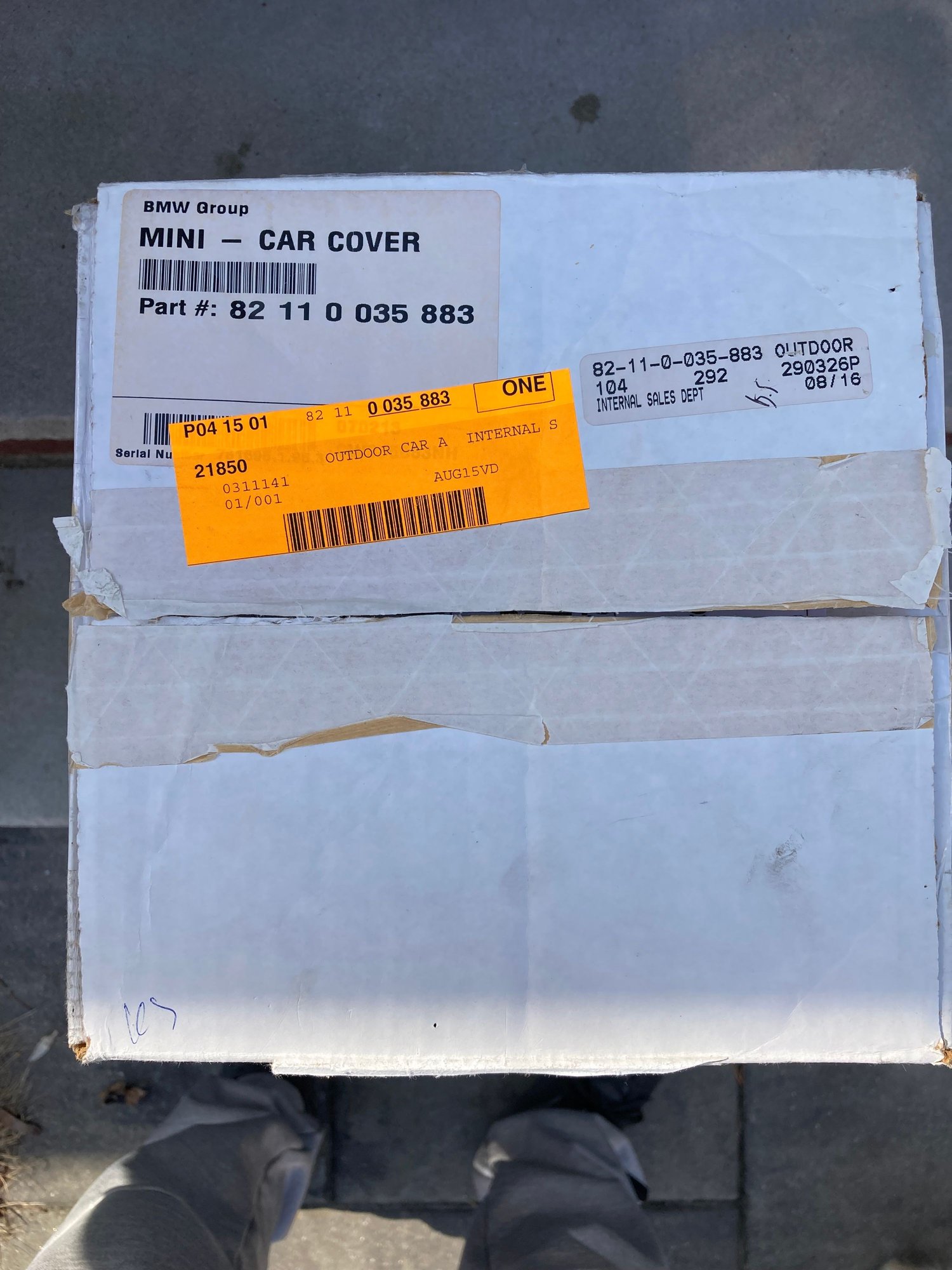 Accessories - NEW OEM Car Cover for R50/52/53/56/57 - New - 2002 to 2012 Mini R53: "Mk I" Mini Cooper S - Brockton, MA 02302, United States