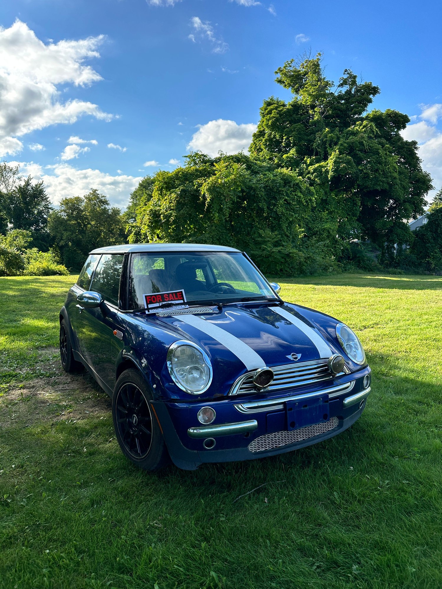 2002 Mini R50: "Mk I" Mini One & Cooper - 2002 R50 Mini - Fix or Parts Car - Used - VIN 123456789 - 211,000 Miles - 4 cyl - 2WD - Manual - Coupe - Blue - Valatie, NY 12184, United States