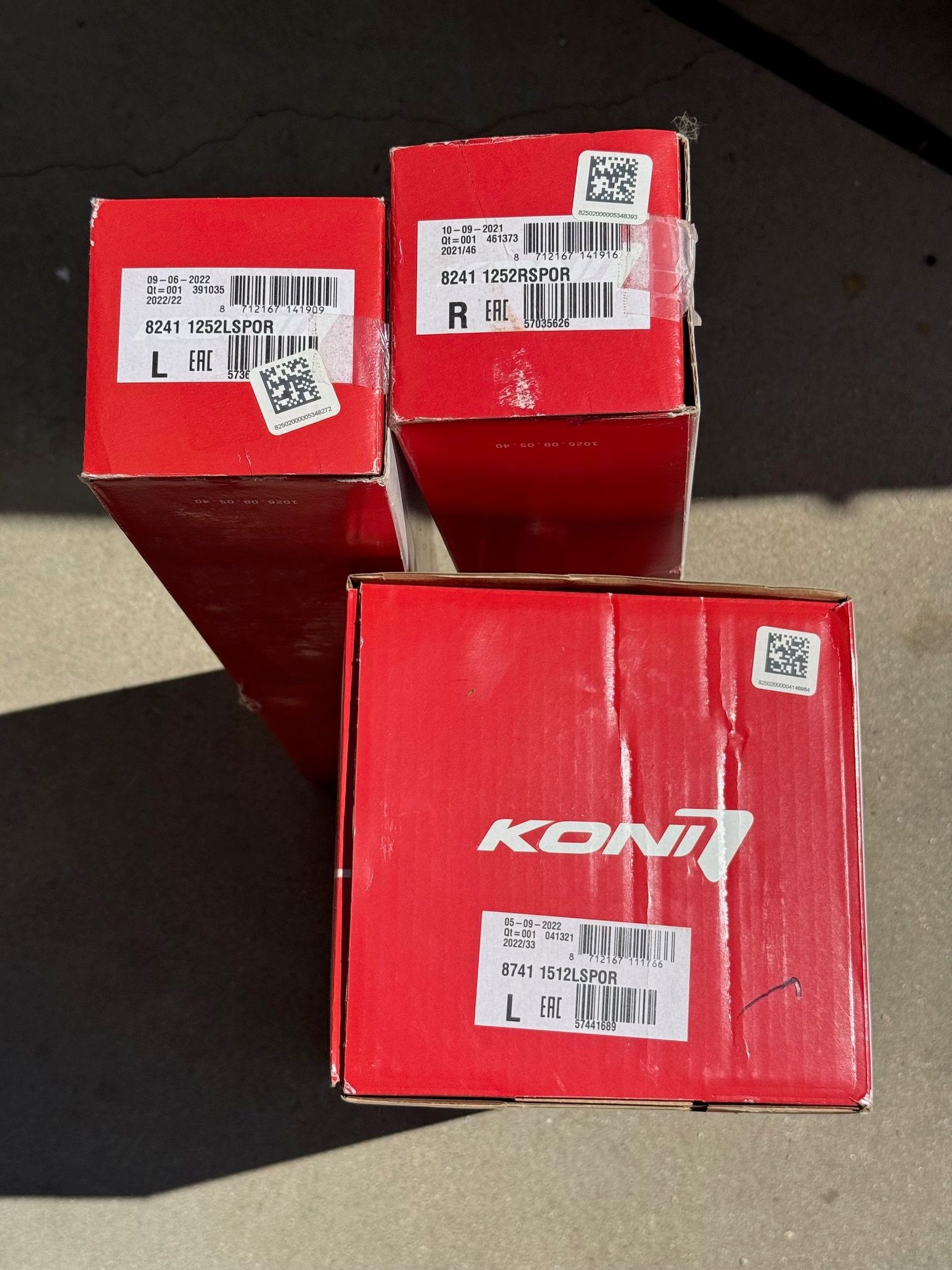 Steering/Suspension - MINI R56 Koni Sport Shocks (2) and Strut (1) - New - 2008 to 2013 Mini All Models - Van Nuys, CA 91406, United States