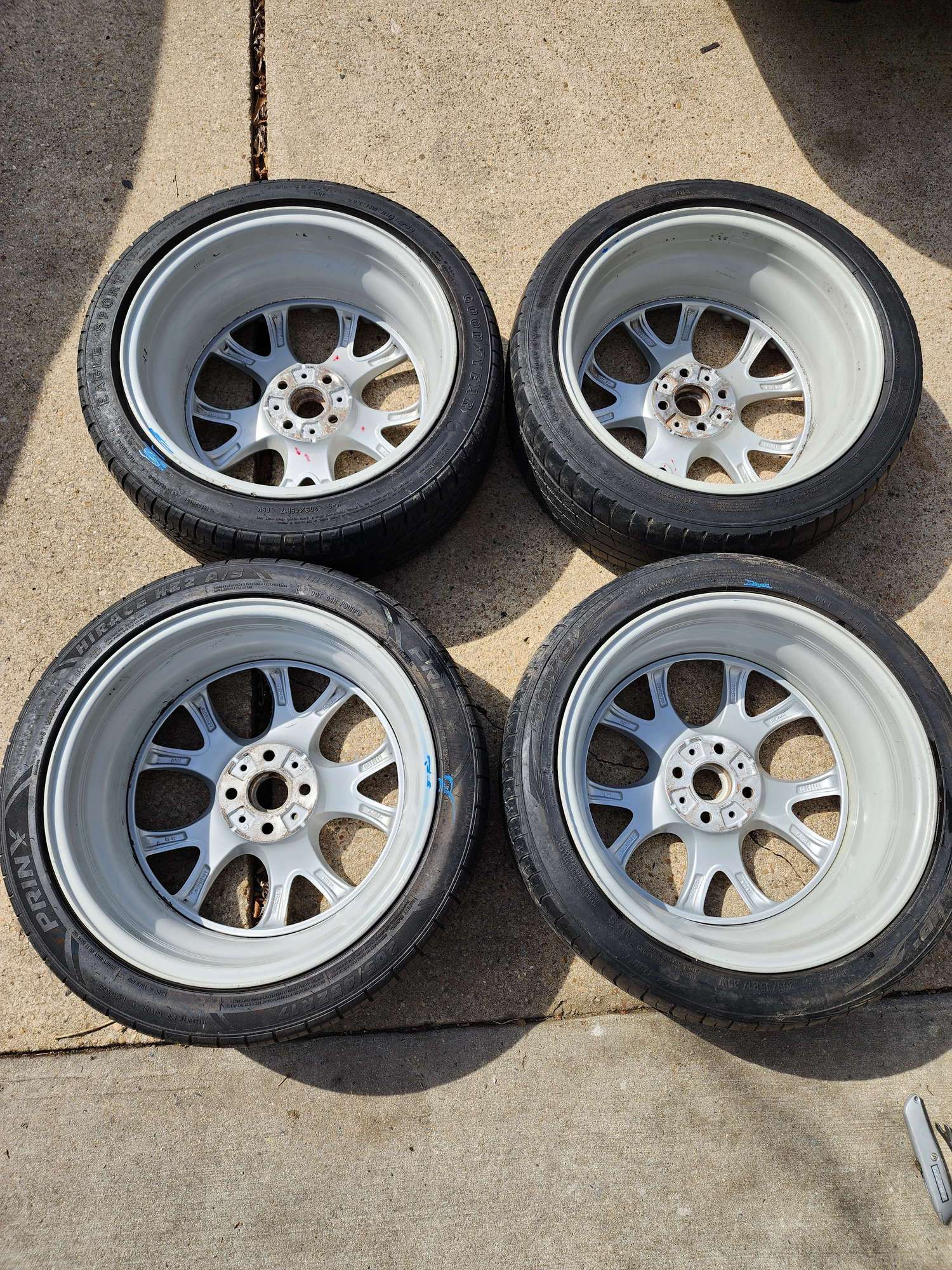 Wheels and Tires/Axles - R98 wheels, 17x7 4x100 - Used - 2002 to 2006 Mini R50: "Mk I" Mini One & Cooper - 2002 to 2006 Mini R52: "Mk I" Mini Convertible - 2002 to 2006 Mini R53: "Mk I" Mini Cooper S - 2007 to 2014 Mini R56: "Mk II" Mini Hatch/Hardtop range - Annapolis, MD 21409, United States