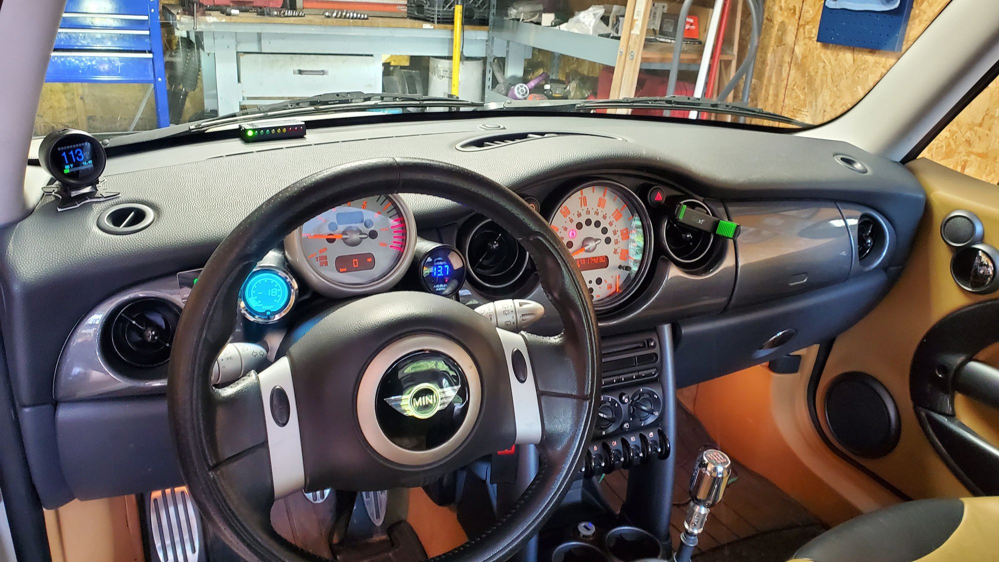 2004 Mini R53: "Mk I" Mini Cooper S - Modified 2004 , 6spd aero . Trade for r56 s or sell - Used - VIN Wmwre33444td80473 - 172,000 Miles - 4 cyl - 2WD - Manual - Hatchback - White - Oakcreek, WI 53154, United States