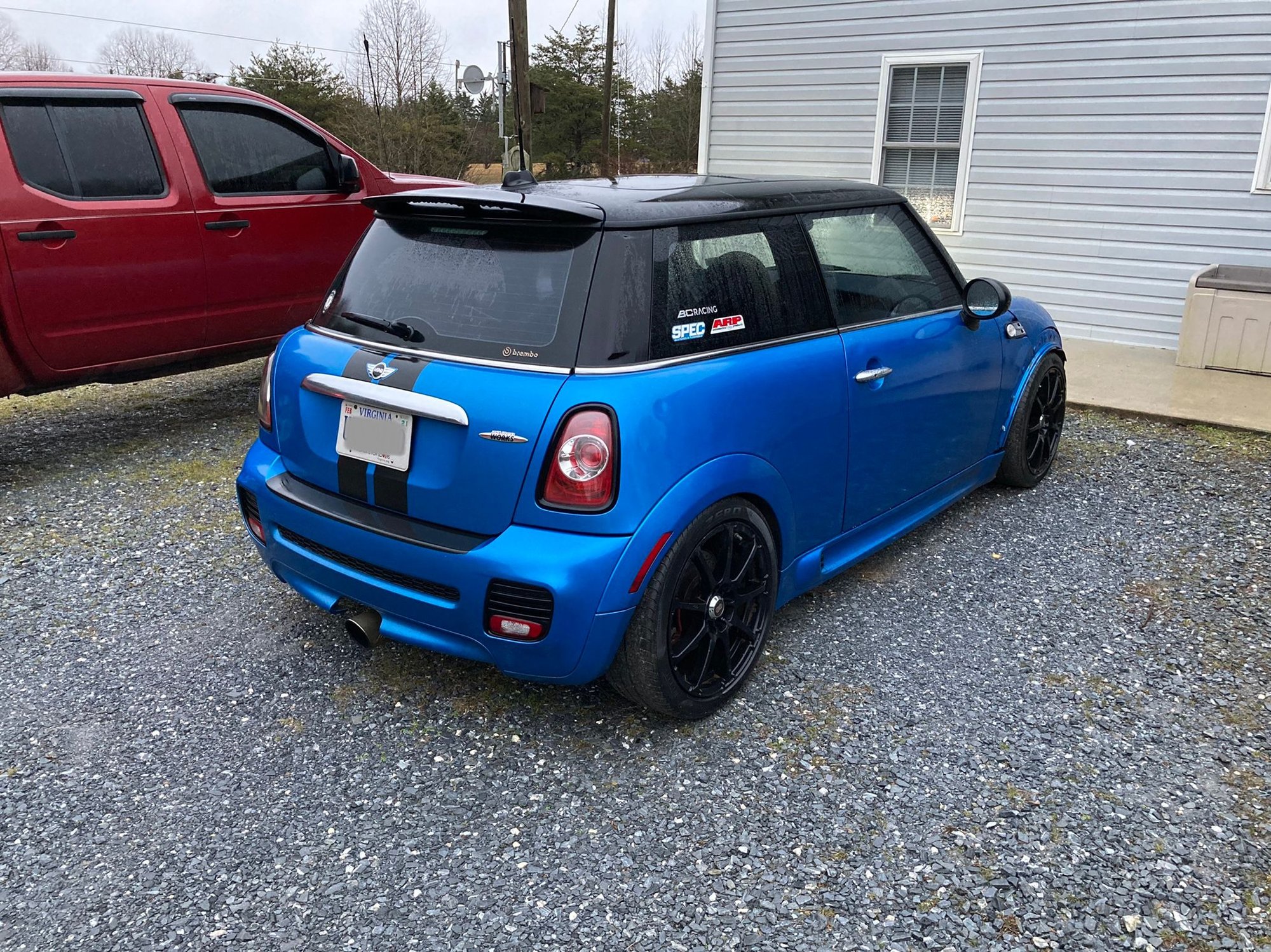2011 Mini R56: "Mk II" Mini Hatch/Hardtop range - 2011 r56 jcw - Used - VIN WMWSV9C55BTZ96982 - 94,500 Miles - 4 cyl - 2WD - Manual - Hatchback - Blue - Rustburg, VA 24588, United States