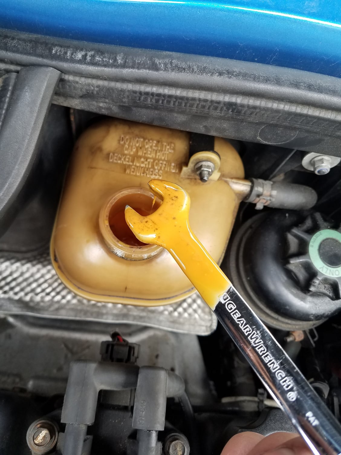 engine oil in coolant causes