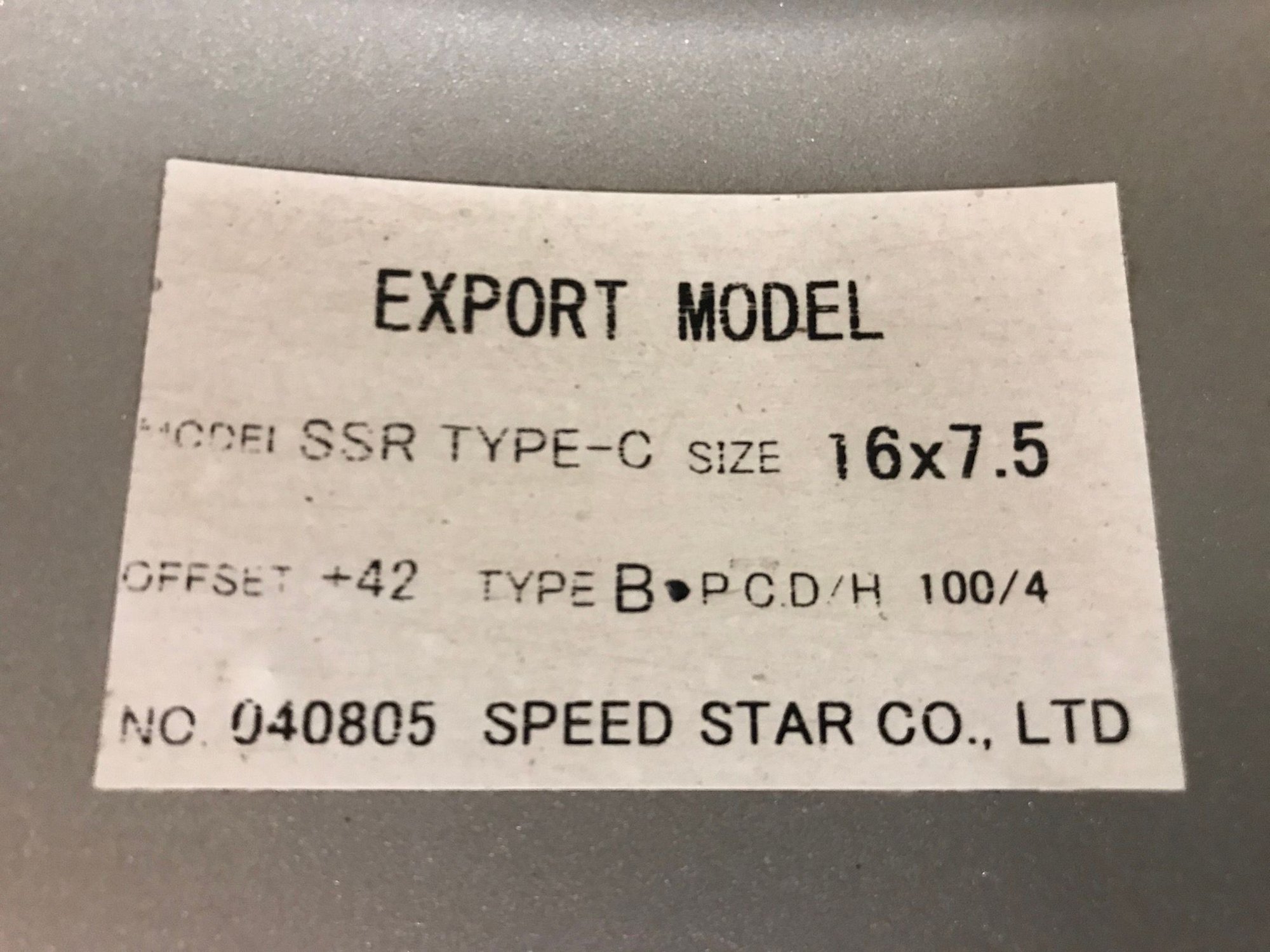 Wheels and Tires/Axles - SSR Comp Type C wheels and Continental Extreem Contact DW tires - Used - 2002 to 2006 Mini Cooper - 2016 to 2018 Mazda Miata - Pulaski, NY 13142, United States