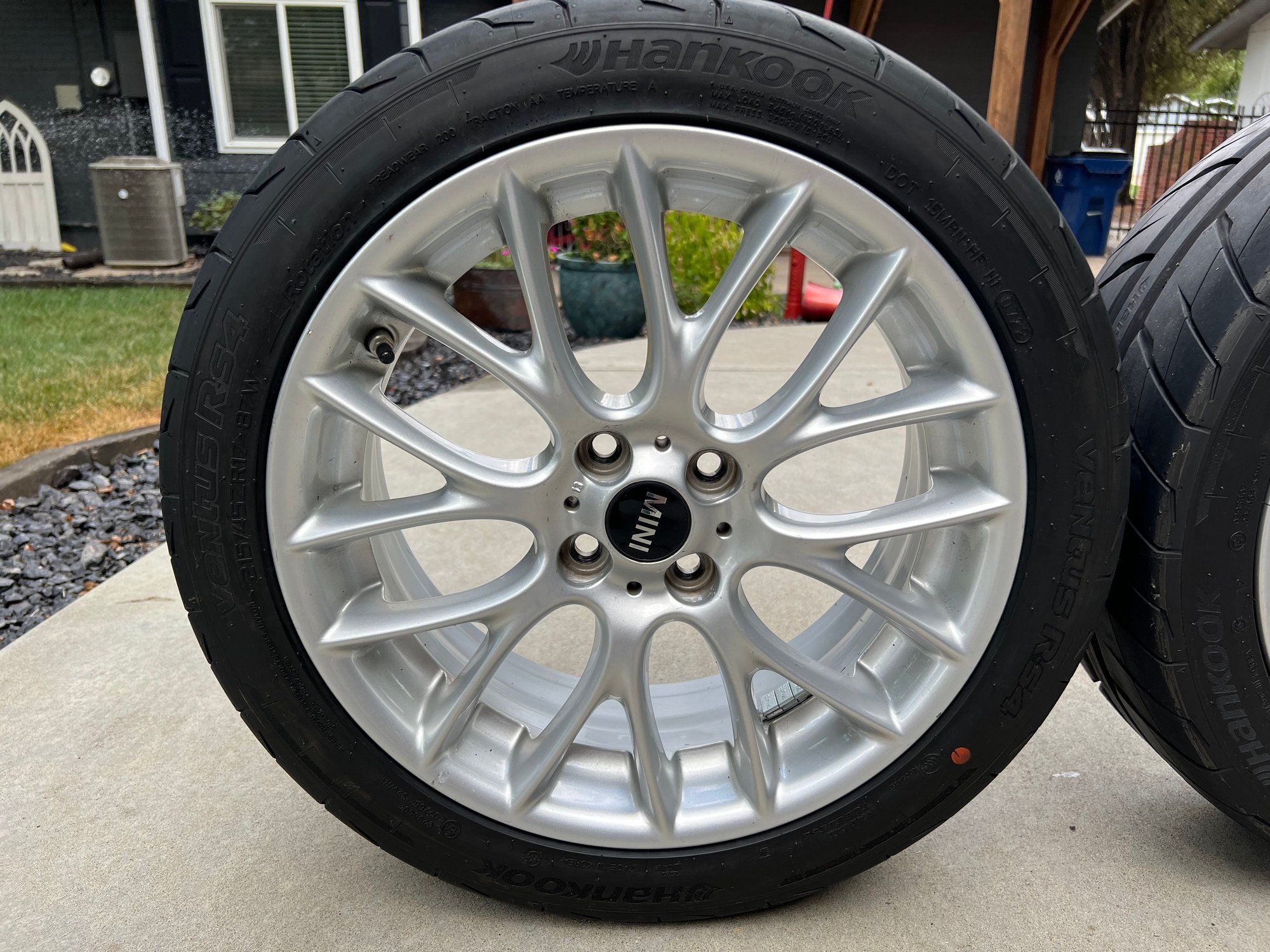 Wheels and Tires/Axles - R112 Wheels With Near New Hankook Ventus RS4 Tires and TPMS Monitors - Used - 2002 to 2013 Mini All Models - 0  All Models - Derby, KS 67037, United States