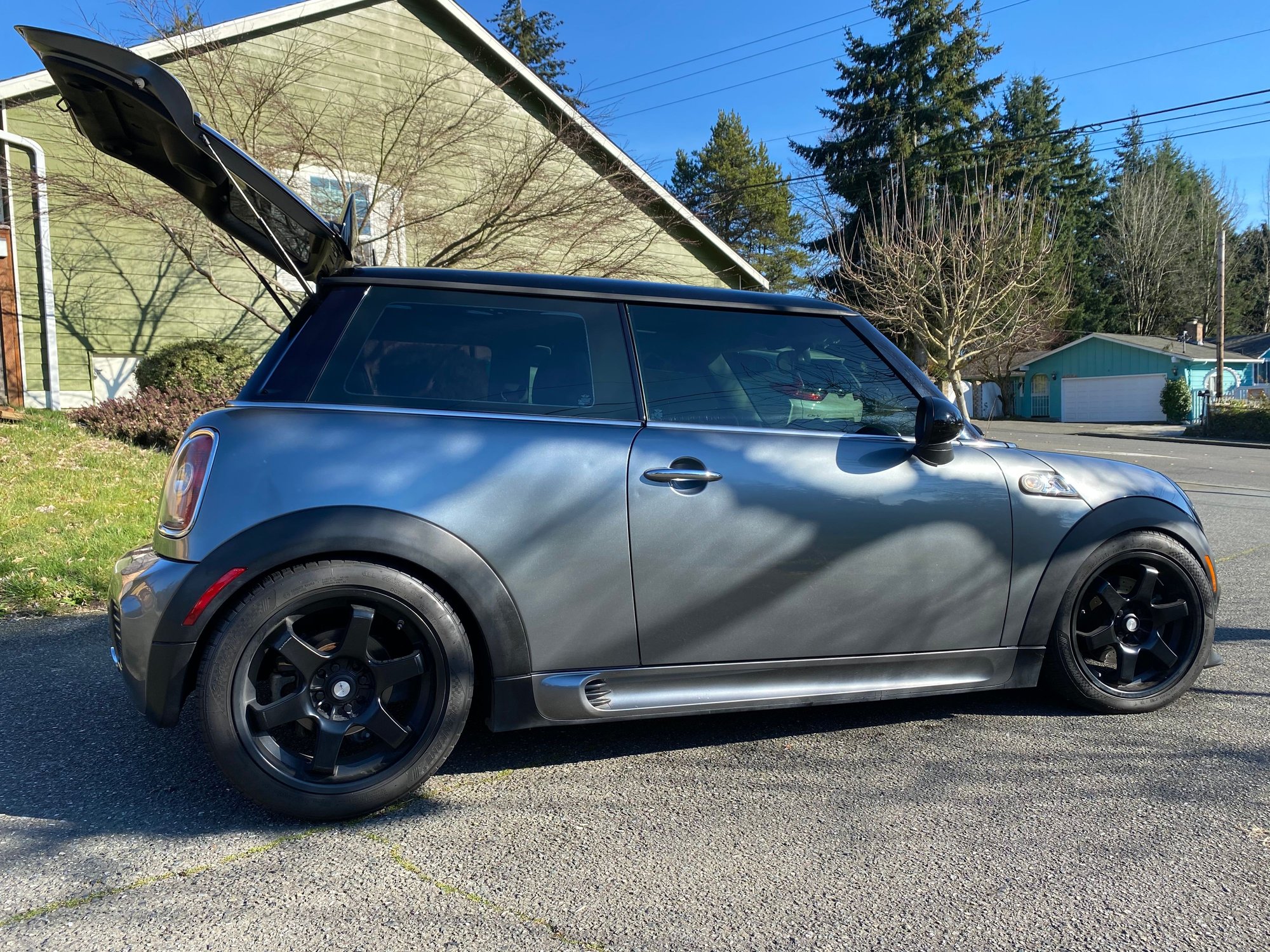 2007 Mini R56: "Mk II" Mini Hatch/Hardtop range - 2007 Mini Cooper S with JCW Kit - Used - VIN WMWMF73567TT83531 - 165,000 Miles - 4 cyl - 2WD - Hatchback - Gray - Lynnwood, WA 98037, United States